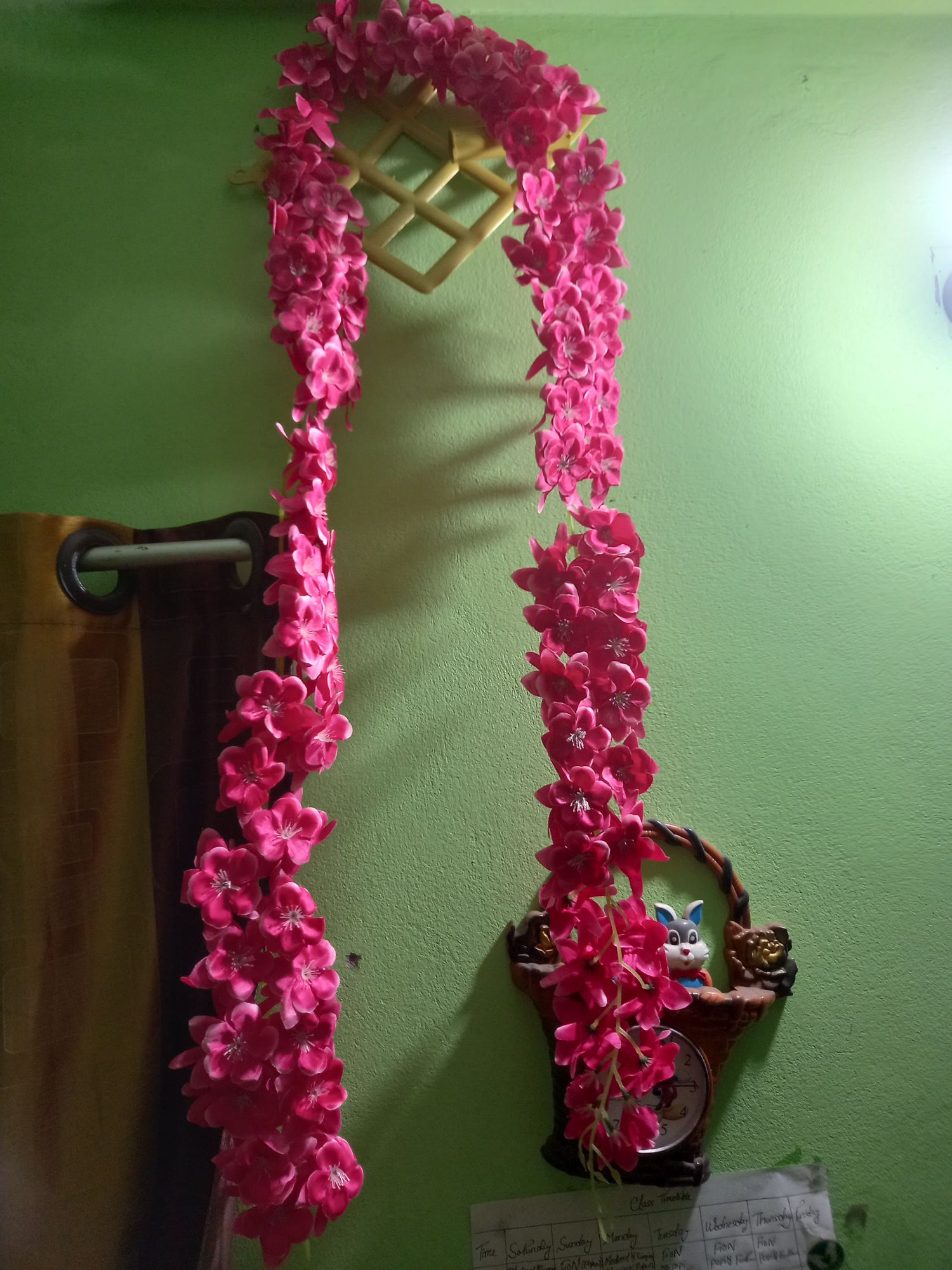 Buy  Artifical Flower 7 Feet long Lota with Hanger Free For Trendy and Unique Decoration  at Best Prices in Bangladesh