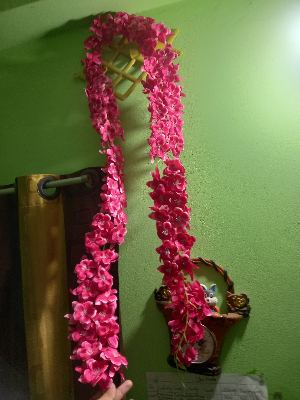 Buy  Artifical Flower 7 Feet long Lota with Hanger Free For Trendy and Unique Decoration  at Best Prices in Bangladesh