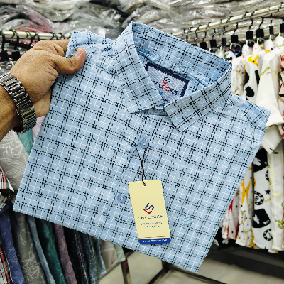 Buy Pure Cotton Full Sleeve Check Shirt for Men's Online at Best Price in Bangladesh