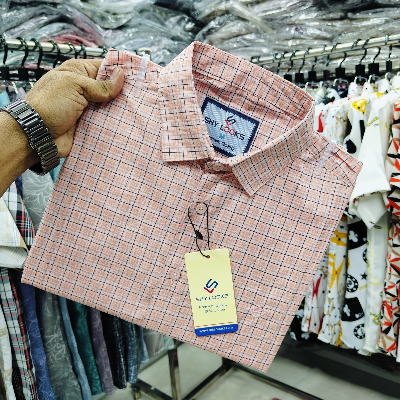 Buy Pure Cotton Full Sleeve Check Shirt for Men's Online at Best Price in Bangladesh