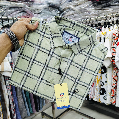 Buy Pure Cotton Full Sleeve Check Shirt for Men's Online at Best Price in Bangladesh