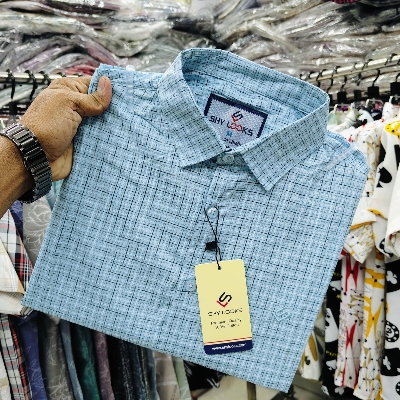 Buy Pure Cotton Full Sleeve Check Shirt for Men's Online at Best Price in Bangladesh