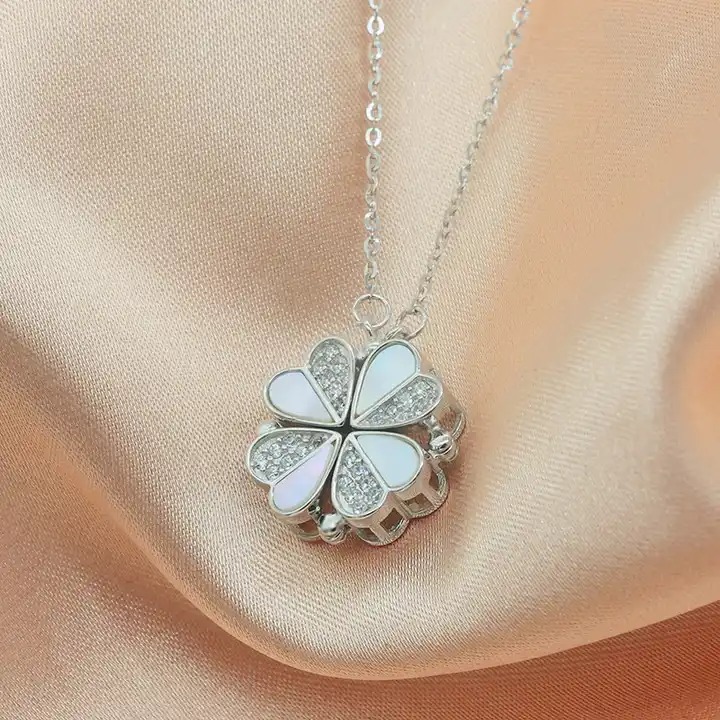 Buy Love Heart Magnetic Pendant Chain Necklace at Best Prices in Bangladesh