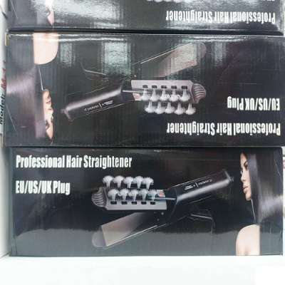 Picture of Flat Iron Hair Straightener Beauty Portable Steam Styler