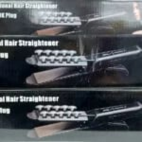 Picture of Flat Iron Hair Straightener Beauty Portable Steam Styler