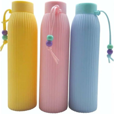 Picture of Glass Water Bottle with Handle -500ml