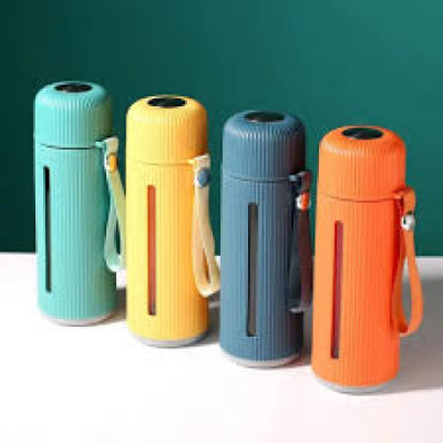 Picture of Borosilicate Leak-Proof Glass Water Travel Bottle 550ml
