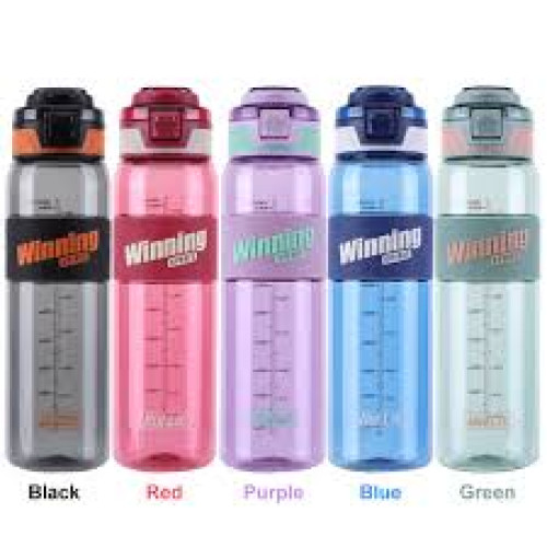 Picture of 1000ml Large Capacity Portable Winning Spirit Motivational Water Bottle