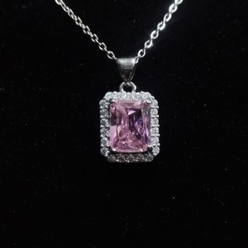 Buy Pink Square Shape Pendant at Best Prices in Bangladesh