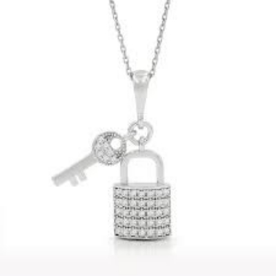 Buy Lock and Key Pendant  at Best Prices in Bangladesh