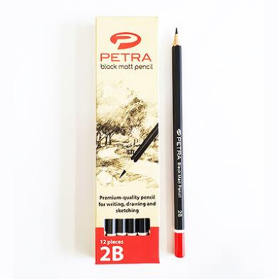 Buy petra-black-matt-pencil-2b-12-pcsat Best Prices in Bangladesh
