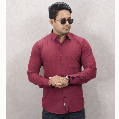 Buy China Spandex Crap Fabric Casual Shirt at Best Price In Bangladesh