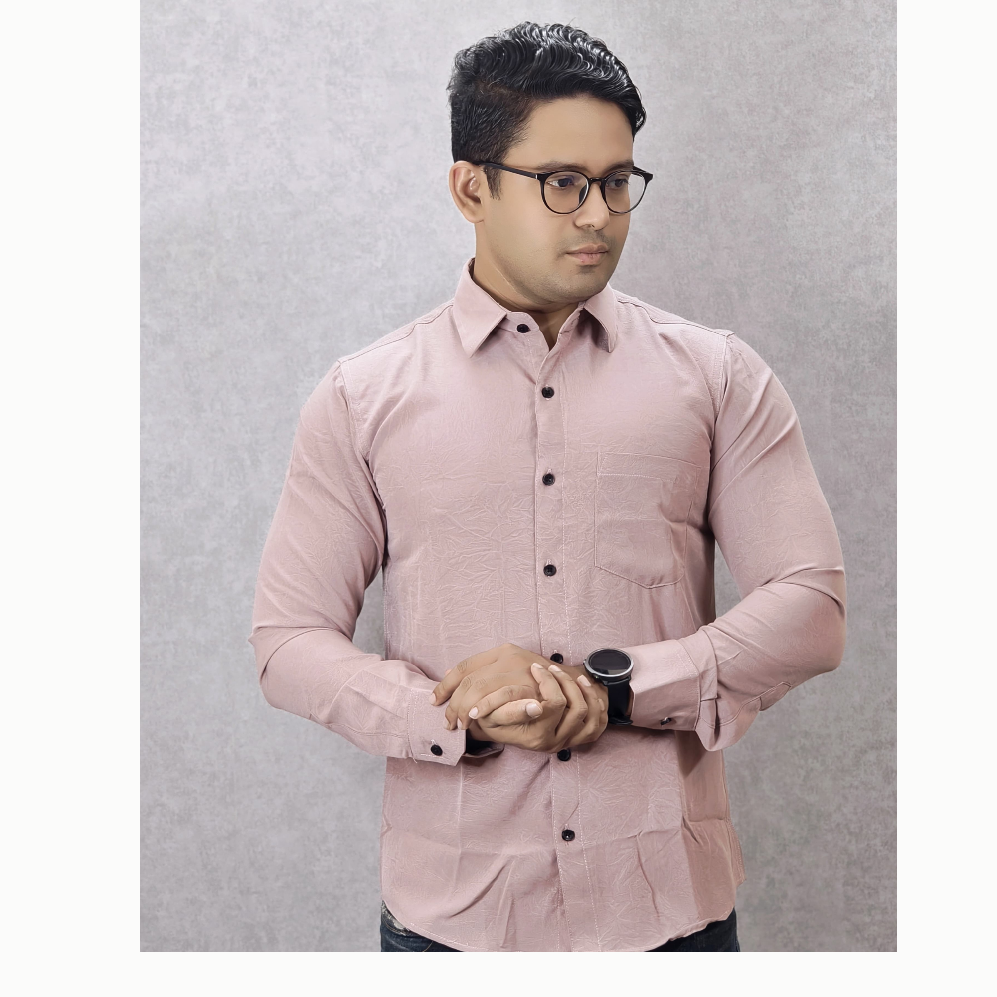 Buy China Spandex Crap Fabric Casual Shirt at Best Price In Bangladesh