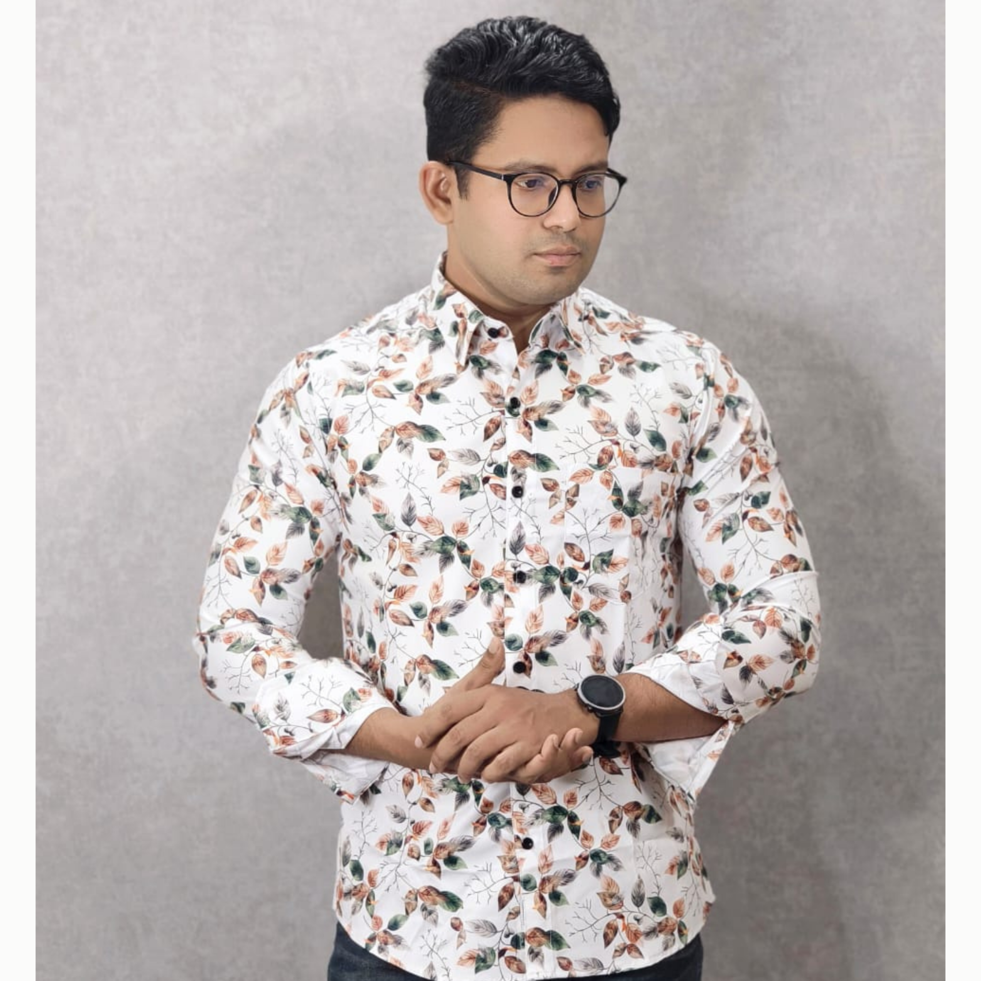 Buy China Spandex Digital Print Casual Shirt For Men's at Best Price In Bangladesh