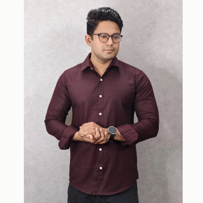 Buy Oxford Cotton Formal Shirt for Men's at Best Price In Bangladesh