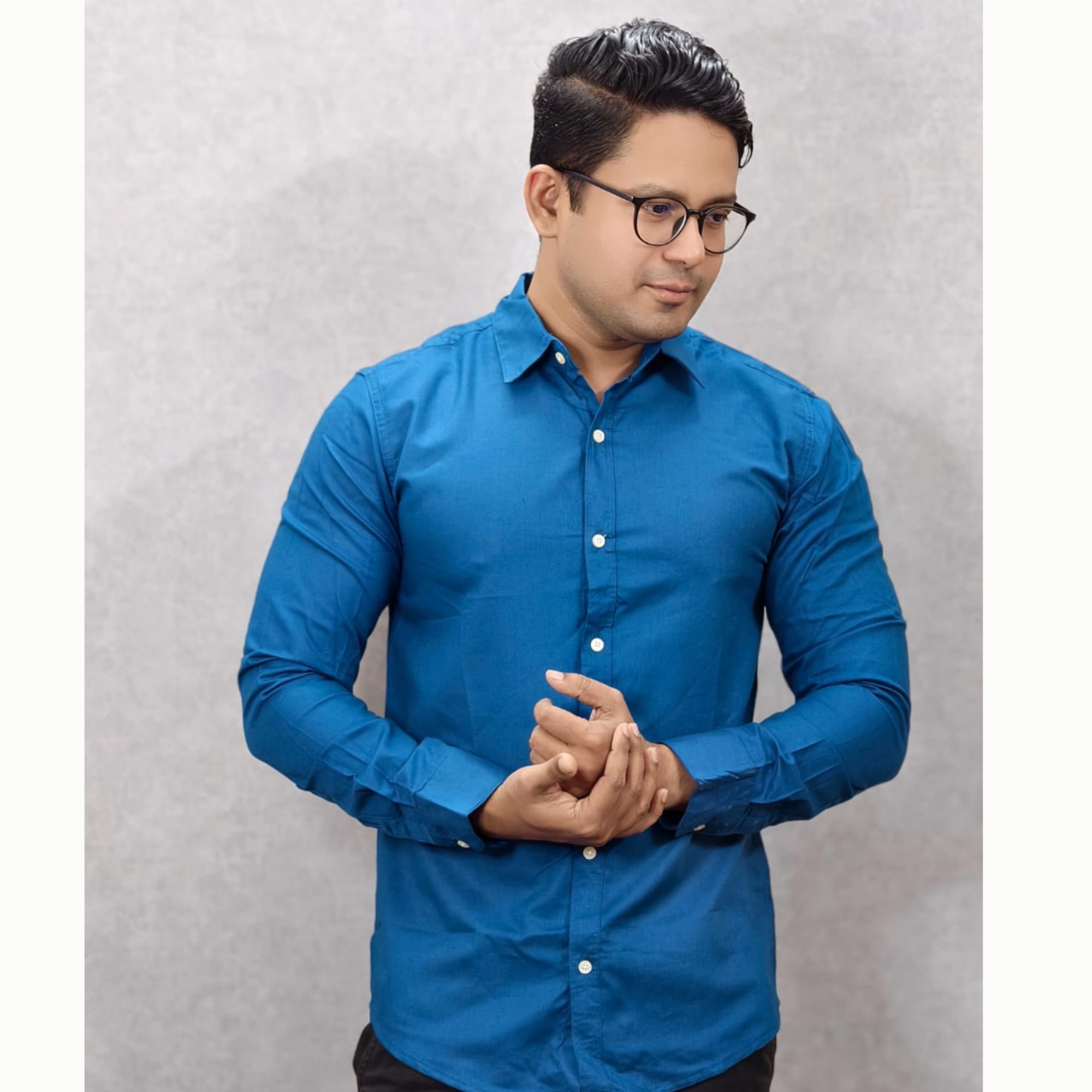 Buy Oxford Cotton Formal Shirt for Men's at Best Price In Bangladesh