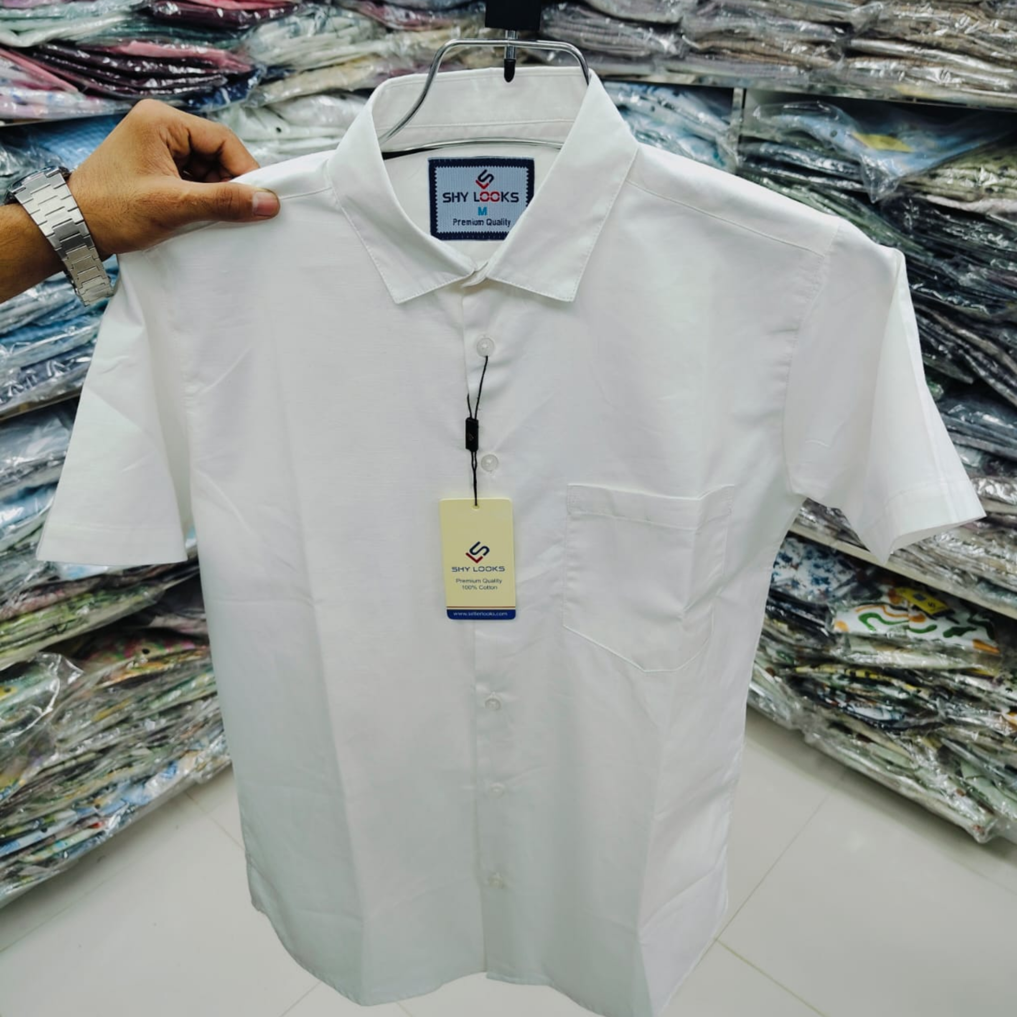 Buy Premium Cotton Feel Half Sleeve Shirt For Men's  Online at Best Price in Bangladesh