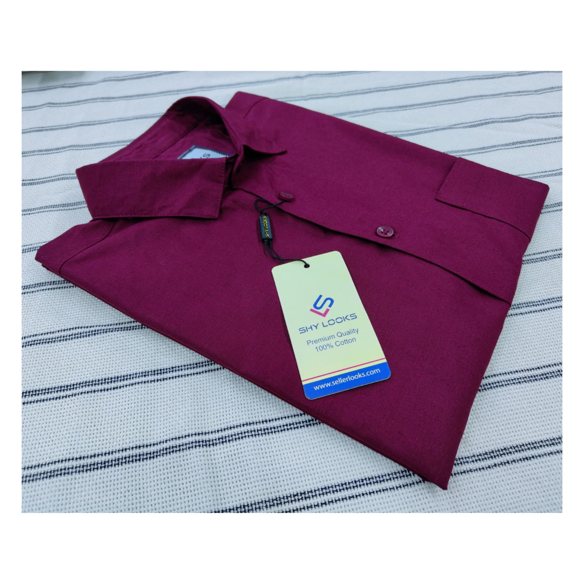 Buy Premium Cotton Feel Half Sleeve Shirt For Men's  Online at Best Price in Bangladesh