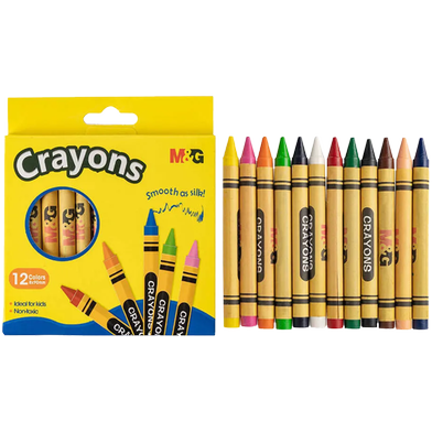 Buy M And G Small Triangle Non-Toxic Crayons With CE Certificate Ideal For Kids Online in Bangladesh at Best Prices 