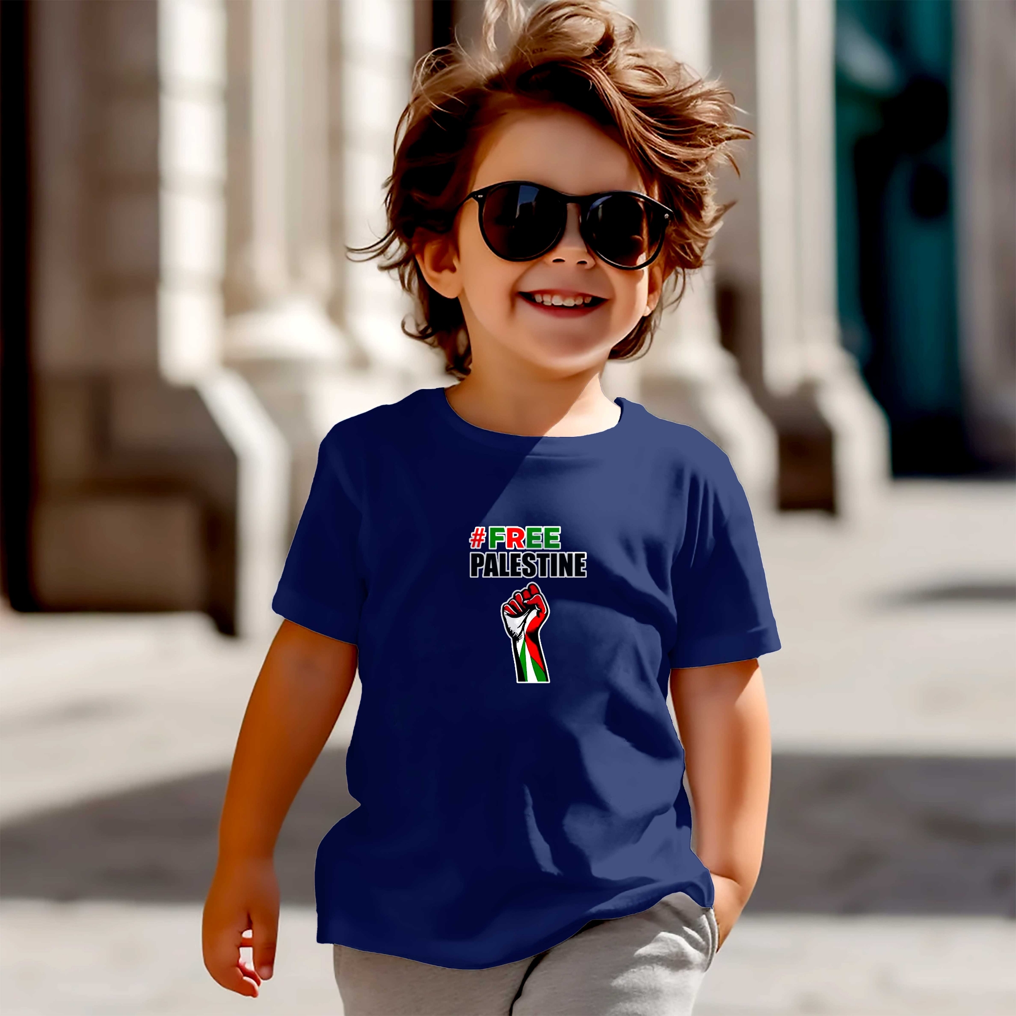 Buy Save Gaza (Cotton) T-Shirt for Kids at Best Prices in Bangladesh