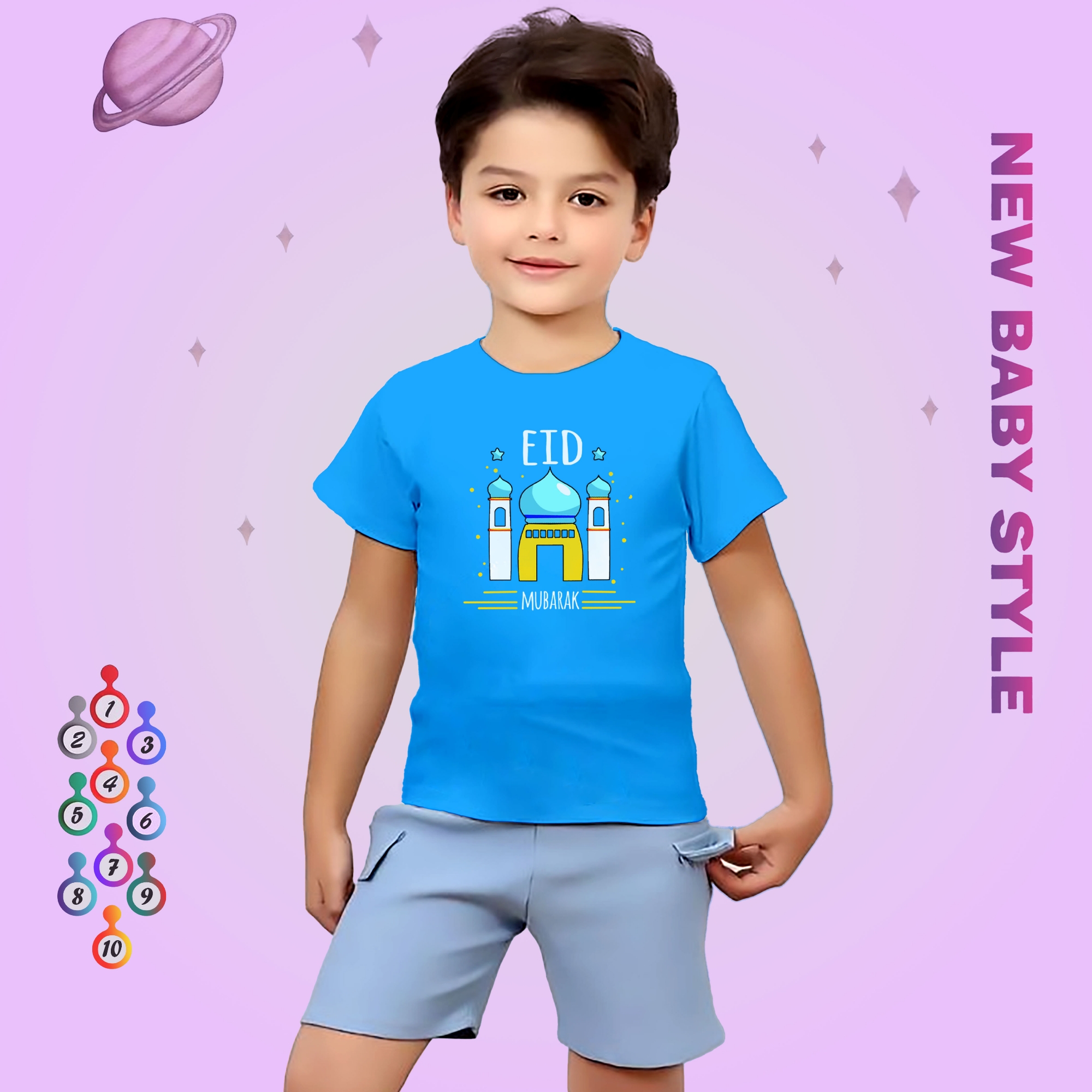 Buy Eid Special (Cotton) T-Shirt for Kids at Best Prices in Bangladesh