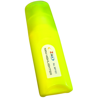Buy Zinix Cute Mini Highlighter Yellow 1pcs  Online in Bangladesh at Best Prices 