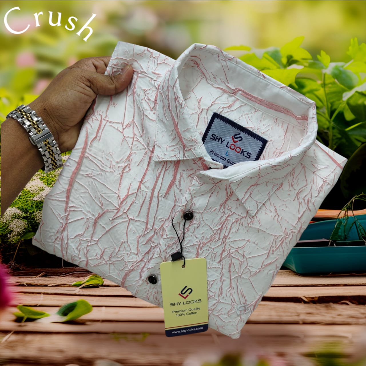 Buy Platinum Crush Shirt (Imported Fabrics) Online at Best Price in Bangladesh