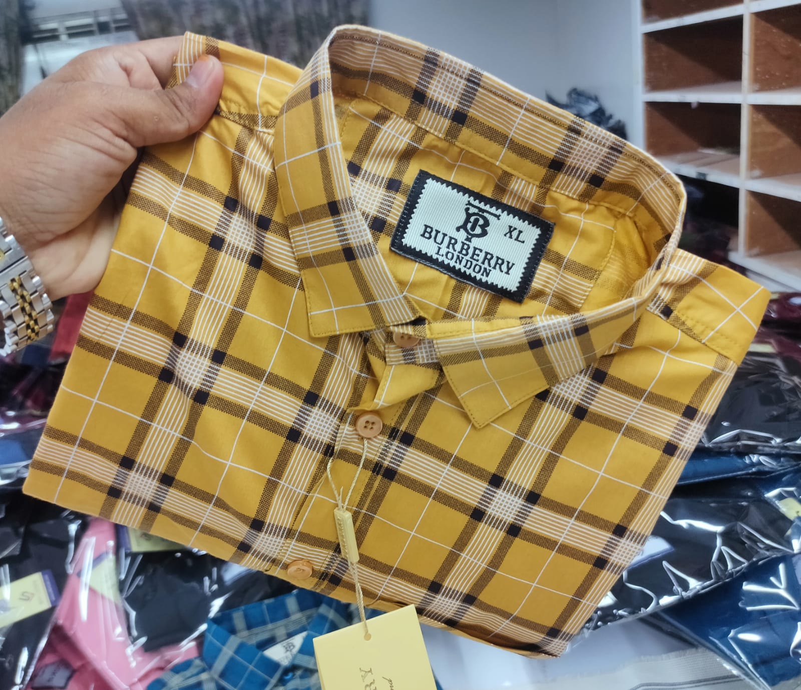 Buy Pure Cotton Full Sleeve Print Shirt for Men's Online at Best Price in Bangladesh