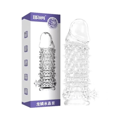 Picture of Dragon Crystal Clear Hot Cutting Magic Condom For Men