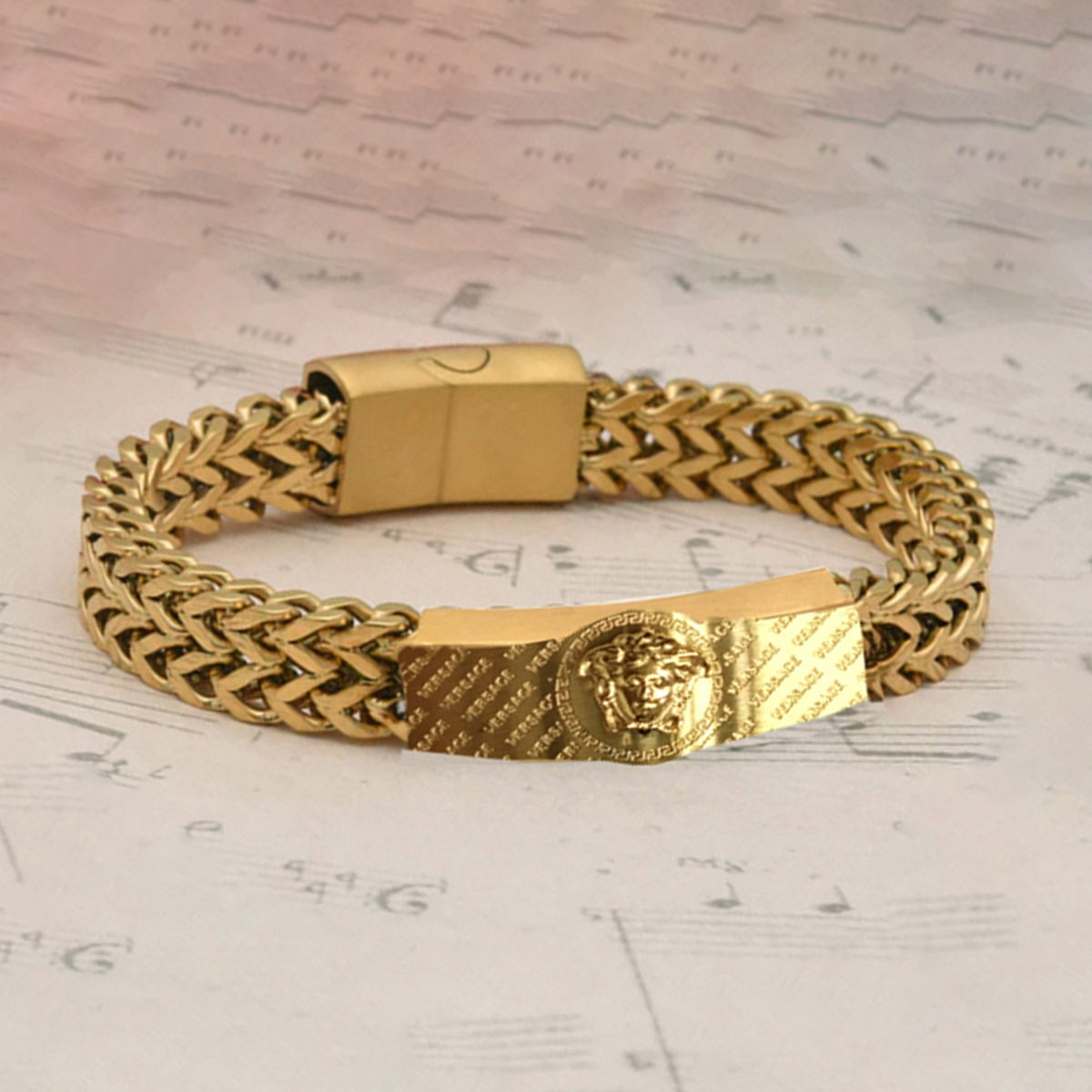 Picture of Stainless Steel Bracelets For Men - Elevate Masculine Look Stylish Stainless Steel Bracelets For Men, A Perfect Addition To Accessories Collection