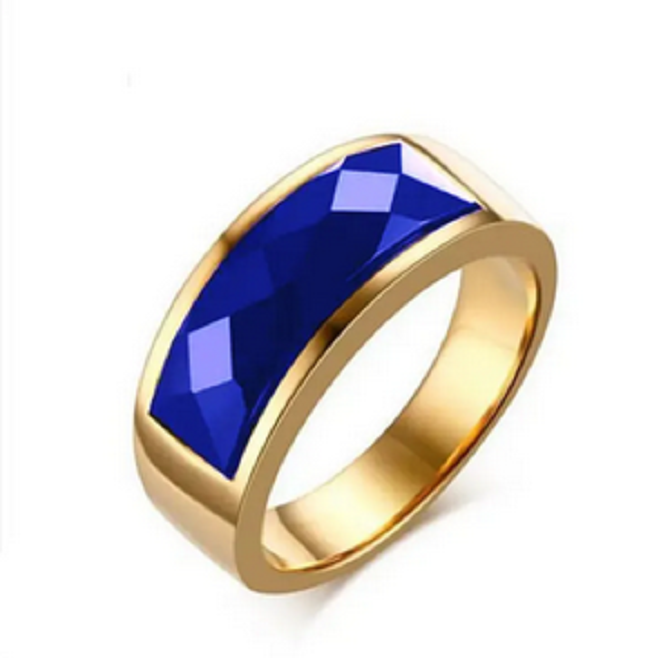 Picture of Fashionable Stainless Steel Finger Ring For men