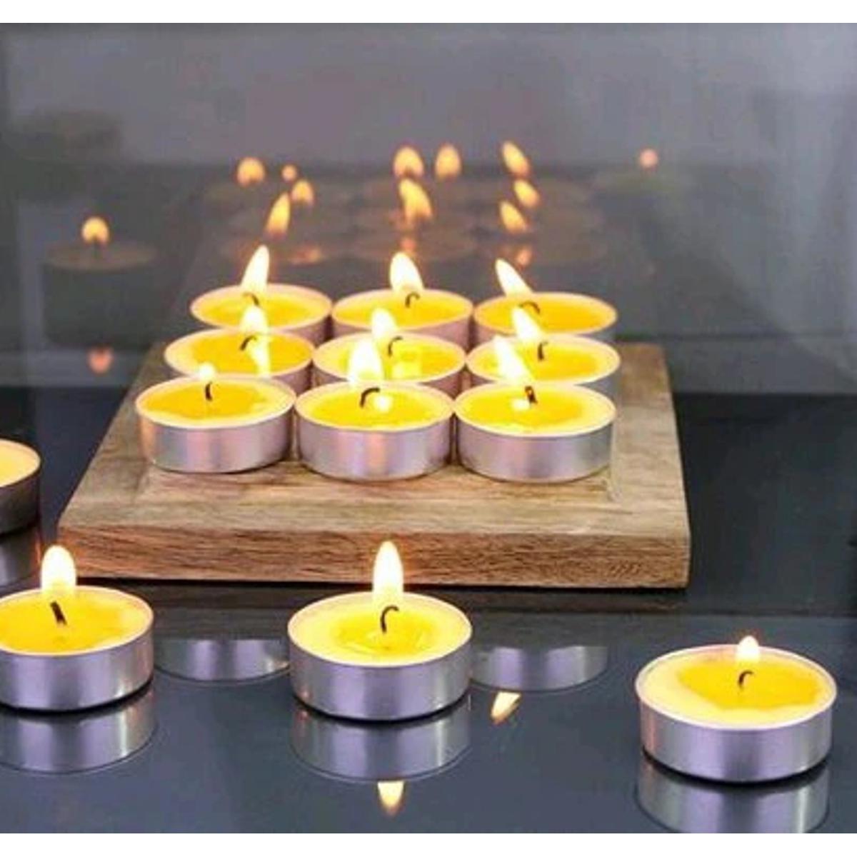 Picture of Round tea light candle 10 pieces
