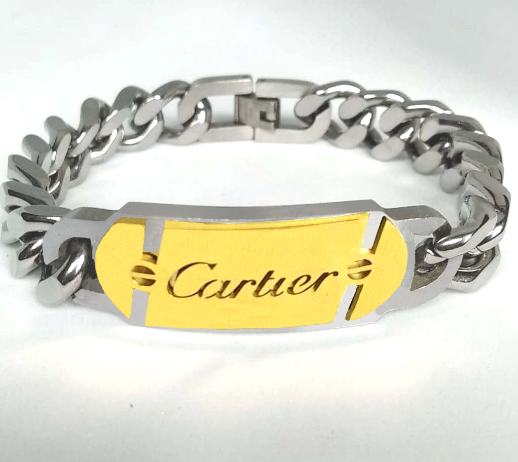 Picture of Stainless Steel Chunky Cuban Chain Bracelets for Mens