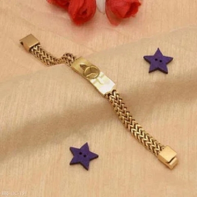 Picture of Men’s Stainless Double Row  Chain Magnet Buckle Bracelet