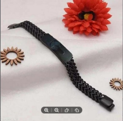 Picture of Men’s Stainless Double Row  Chain Magnet Buckle Bracelet