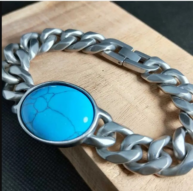 Picture of Salman Khan 14mm 316L Stainless Steel Bracelet – Extreme Avec Line