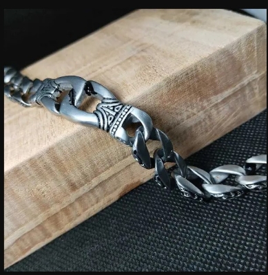 Picture of 316L Stainless Steel Bracelet Men Powerful