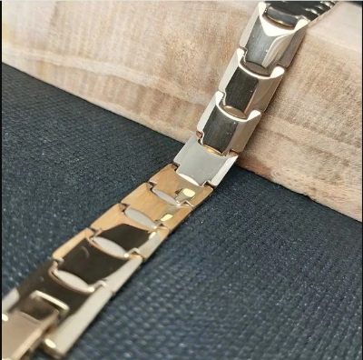 Picture of Peach Golden Ceramic Bracelet