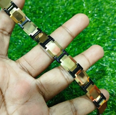 Picture of Premium Quality Ceramic Bracelet Golden Stone