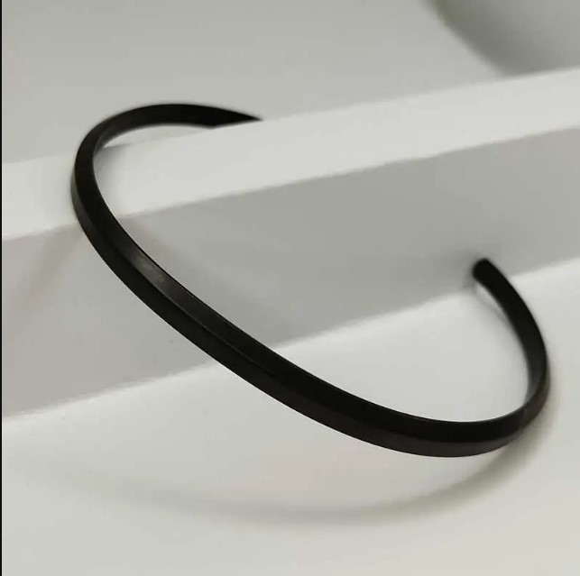 Picture of 3mm Free Size Cuff Bracelet – Black