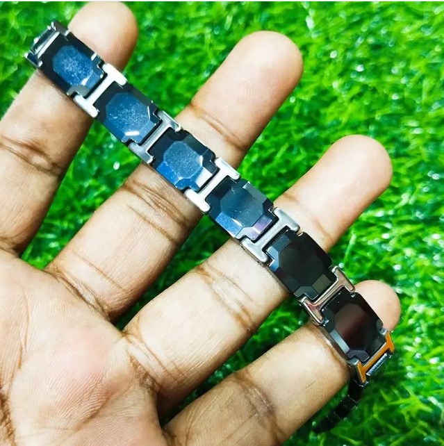 Picture of Premium Quality Ceramic Bracelet Black Stone