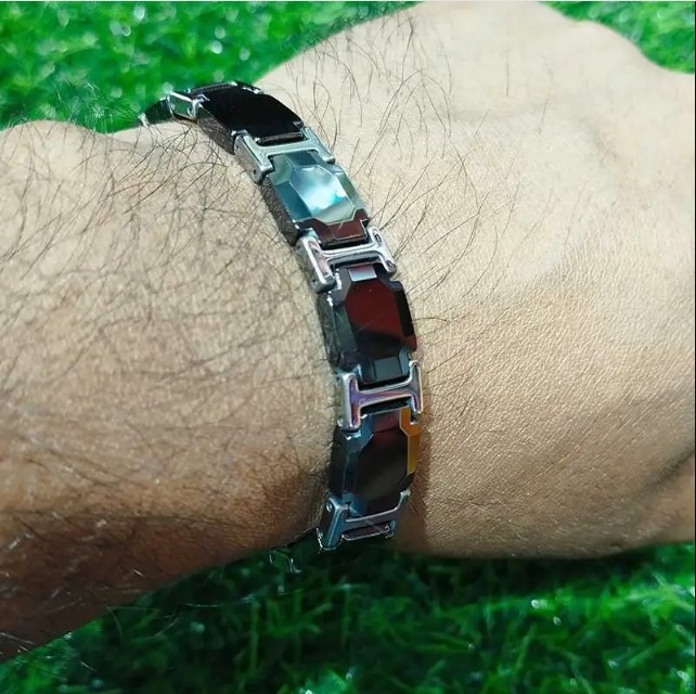 Picture of Premium Quality Ceramic Bracelet Black Stone