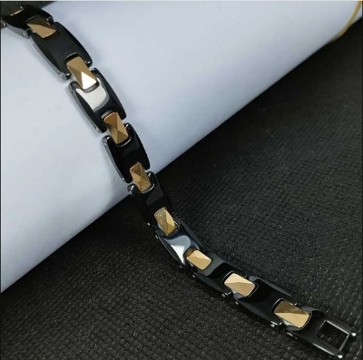 Picture of Ceramic Bracelet Golden Stone