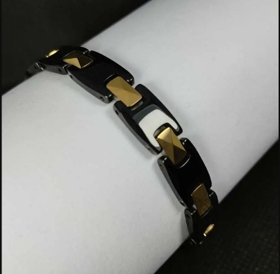 Picture of Ceramic Bracelet Golden Stone