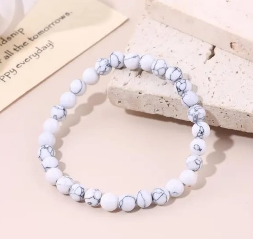 Picture of Chakra Healing Balance Bead Bracelet Natural Lava Stone