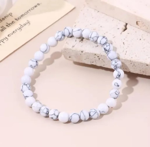 Picture of Chakra Healing Balance Bead Bracelet Natural Lava Stone