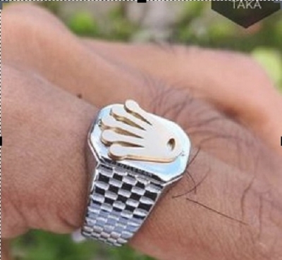 Picture of Men's silver stainless steel ring