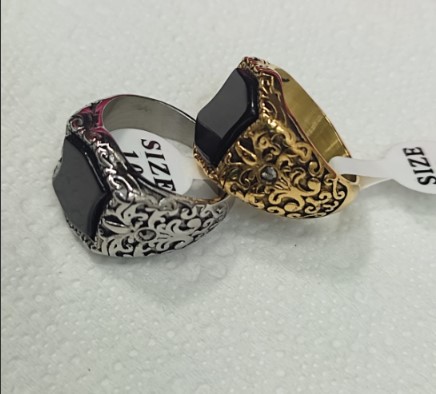 Picture of Men's biker stainless steel ring