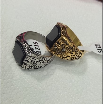 Picture of Men's biker stainless steel ring