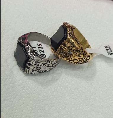 Picture of Men's biker stainless steel ring